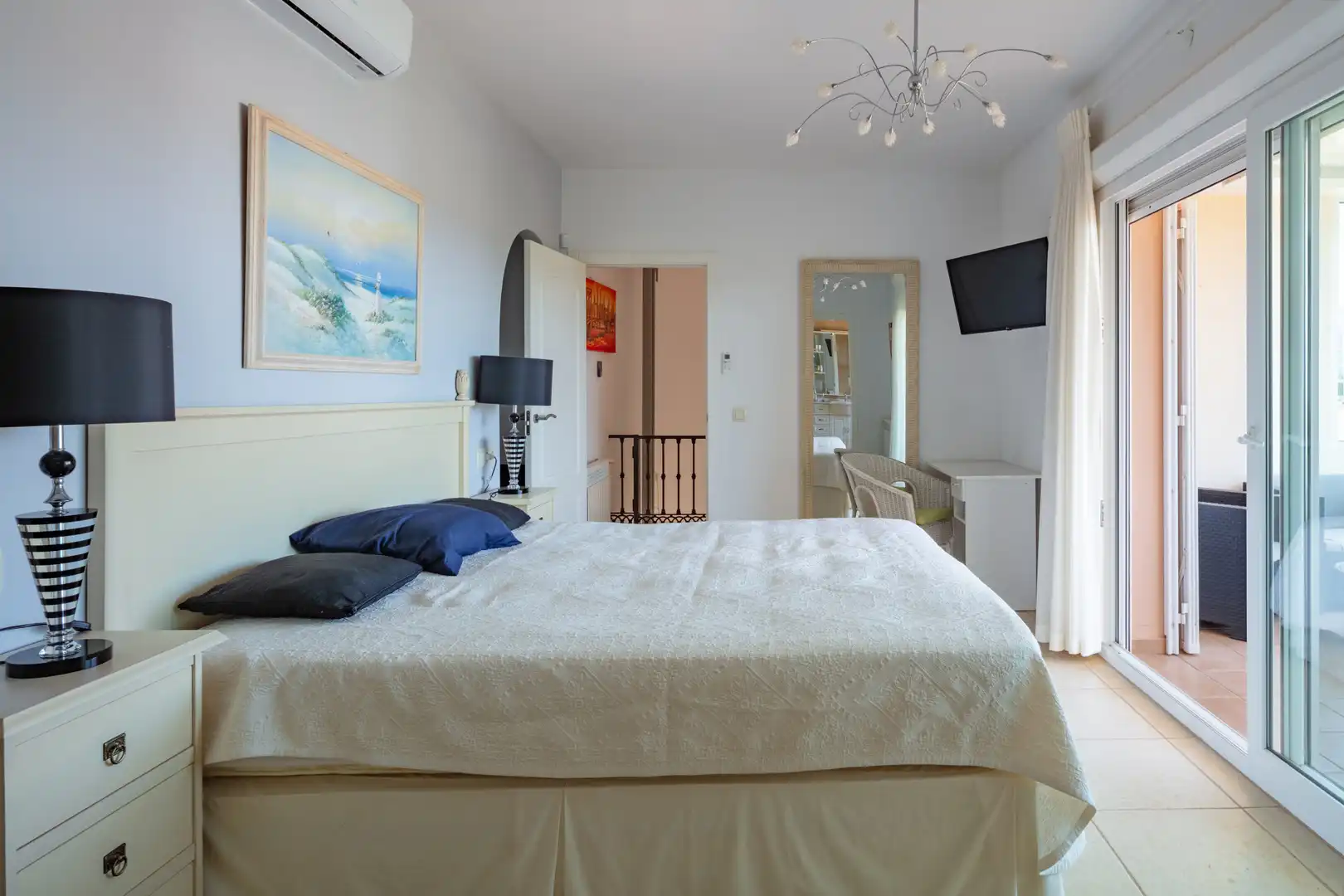 Habitación de Casa o chalet en venta en Jávea / Xàbia con Aire acondicionado, Jardín privado y Terraza