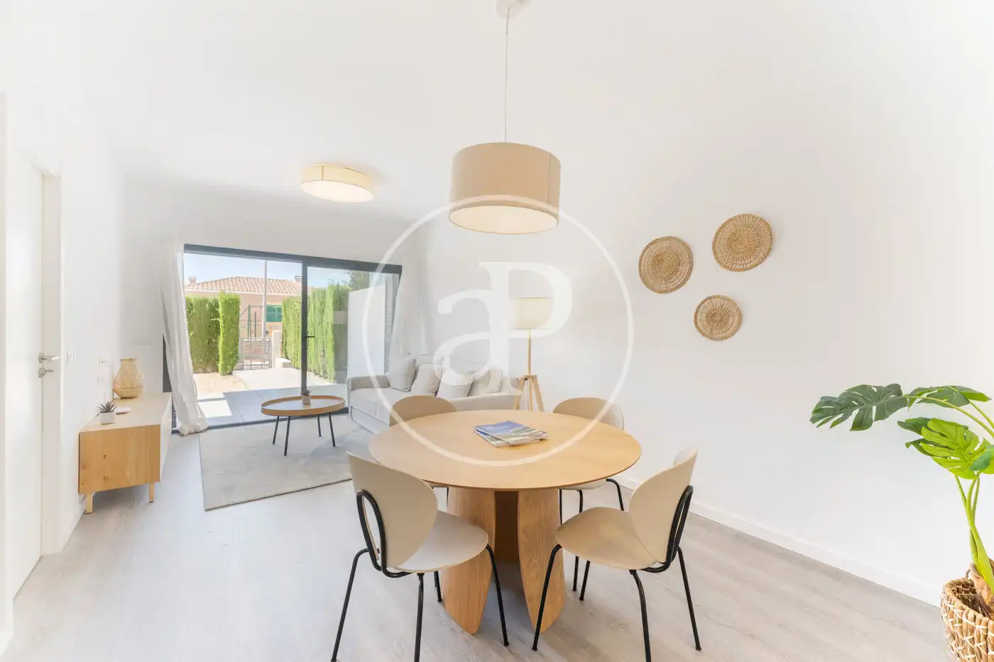 Esszimmer von Wohnung zum Verkauf in Manacor mit Klimaanlage, Heizung und Privatgarten