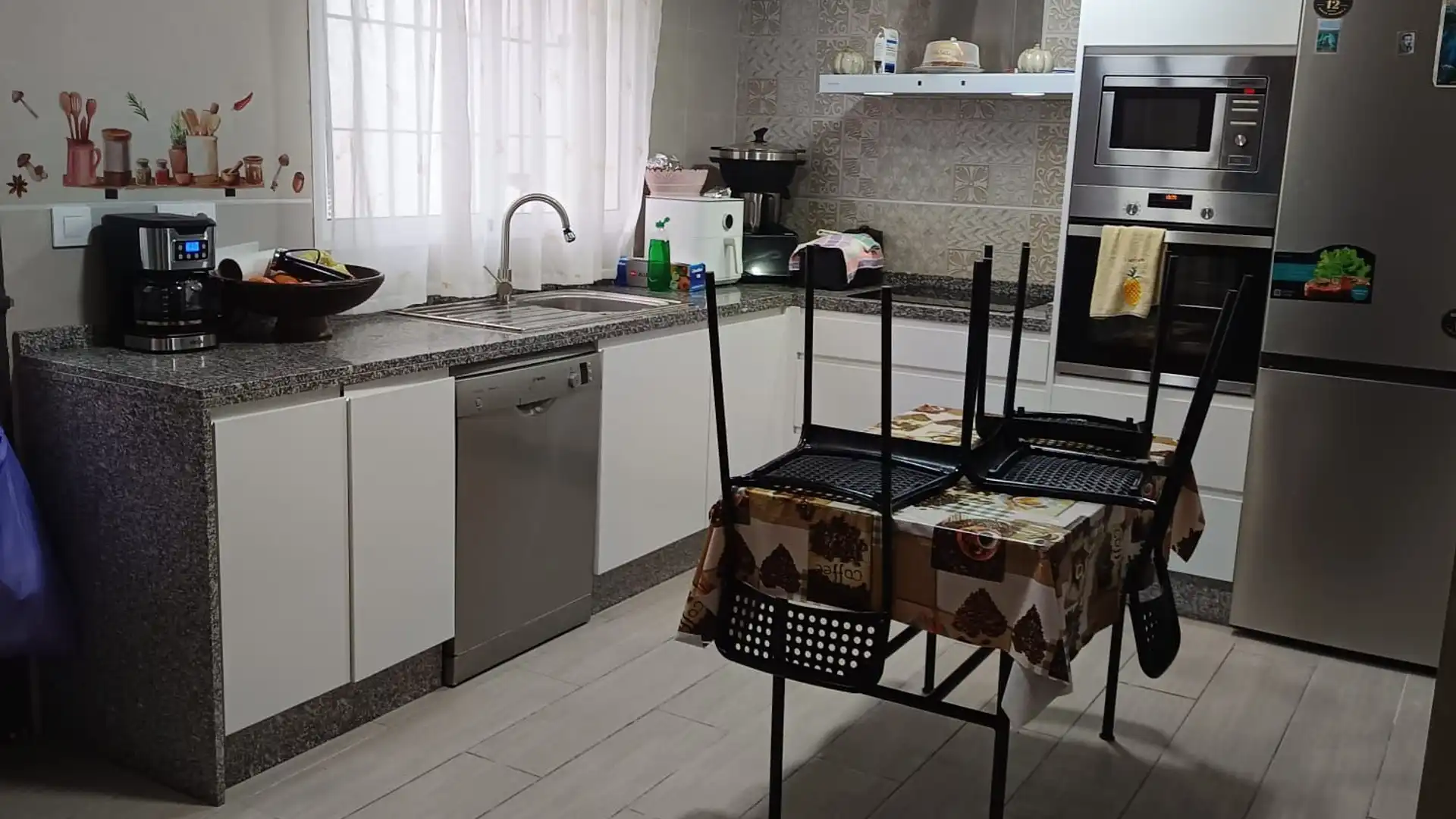 Cocina de Casa adosada en venta en Jerez de la Frontera con Aire acondicionado