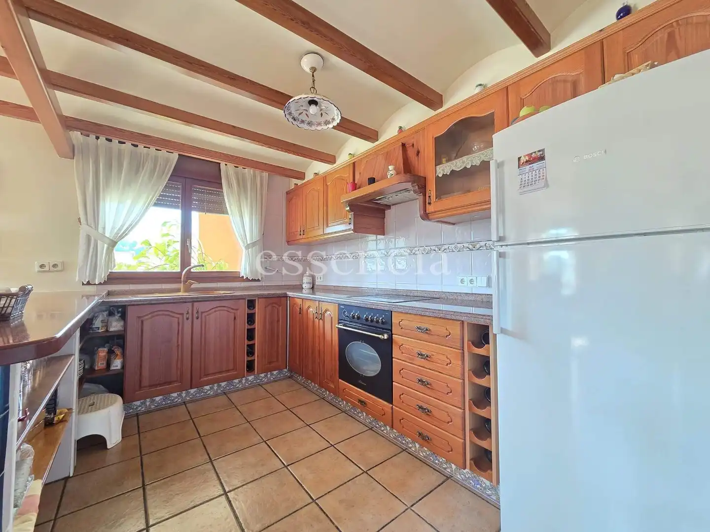 Cuina de Casa o xalet en venda en Alfauir amb Aire condicionat, Jardí privat i Terrassa