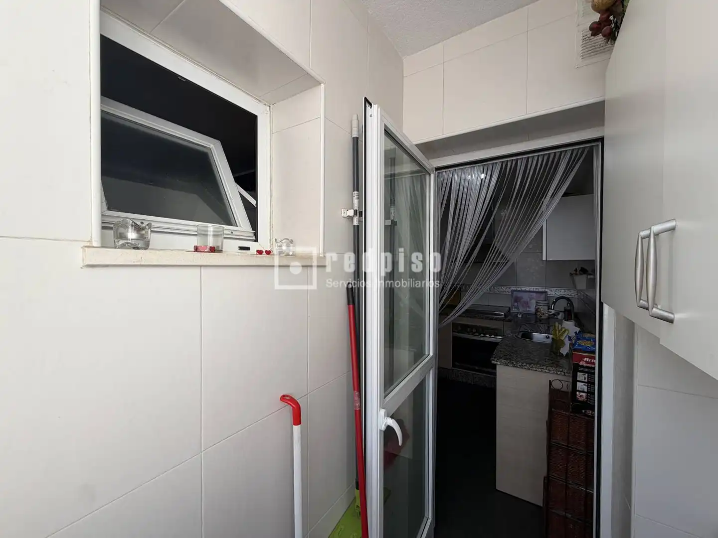 Schlafzimmer von Wohnung zur Miete in Málaga mit Klimaanlage, Heizung und Privatgarten