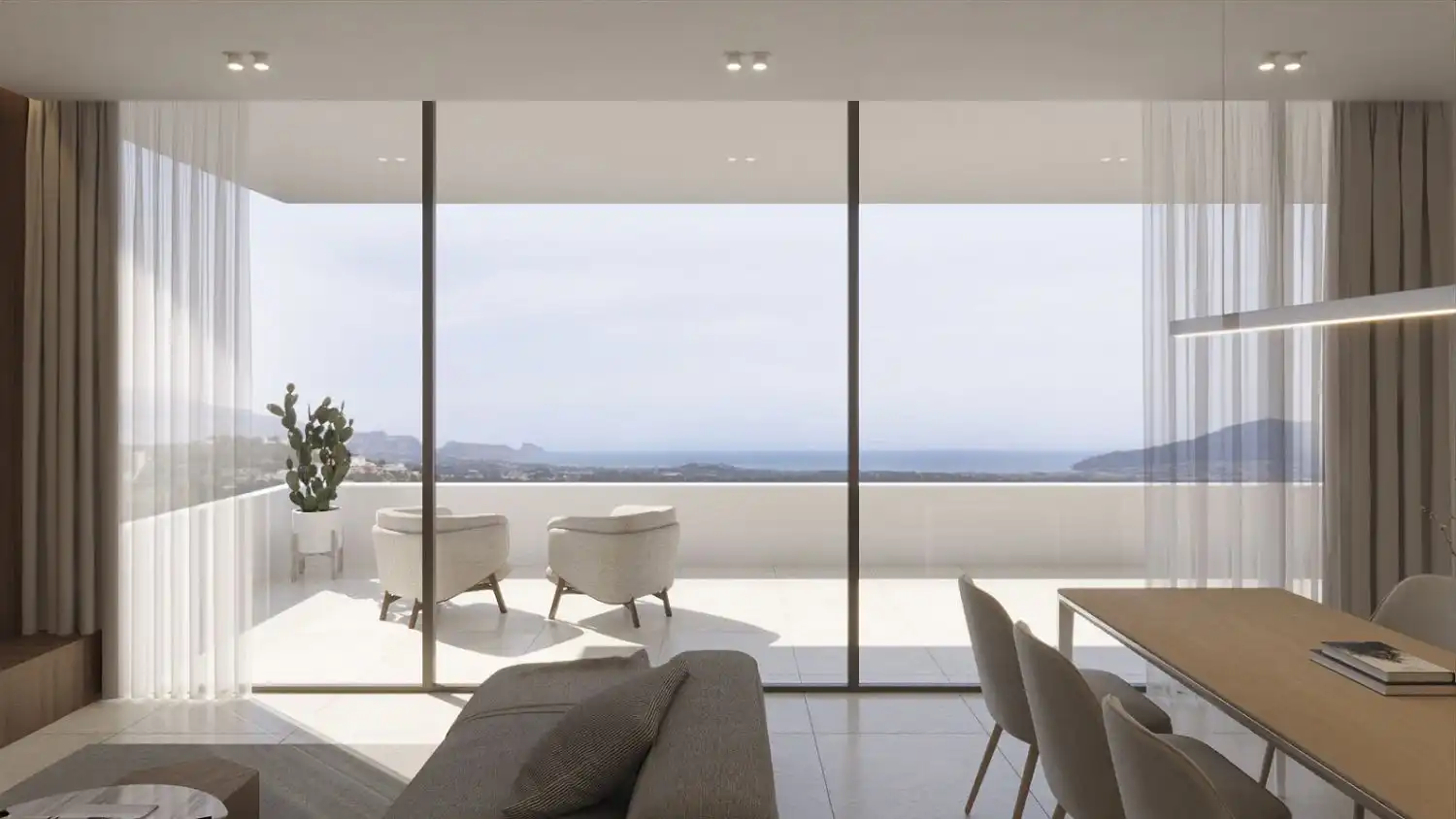 Terraza de Piso en venta en La Nucia con Terraza