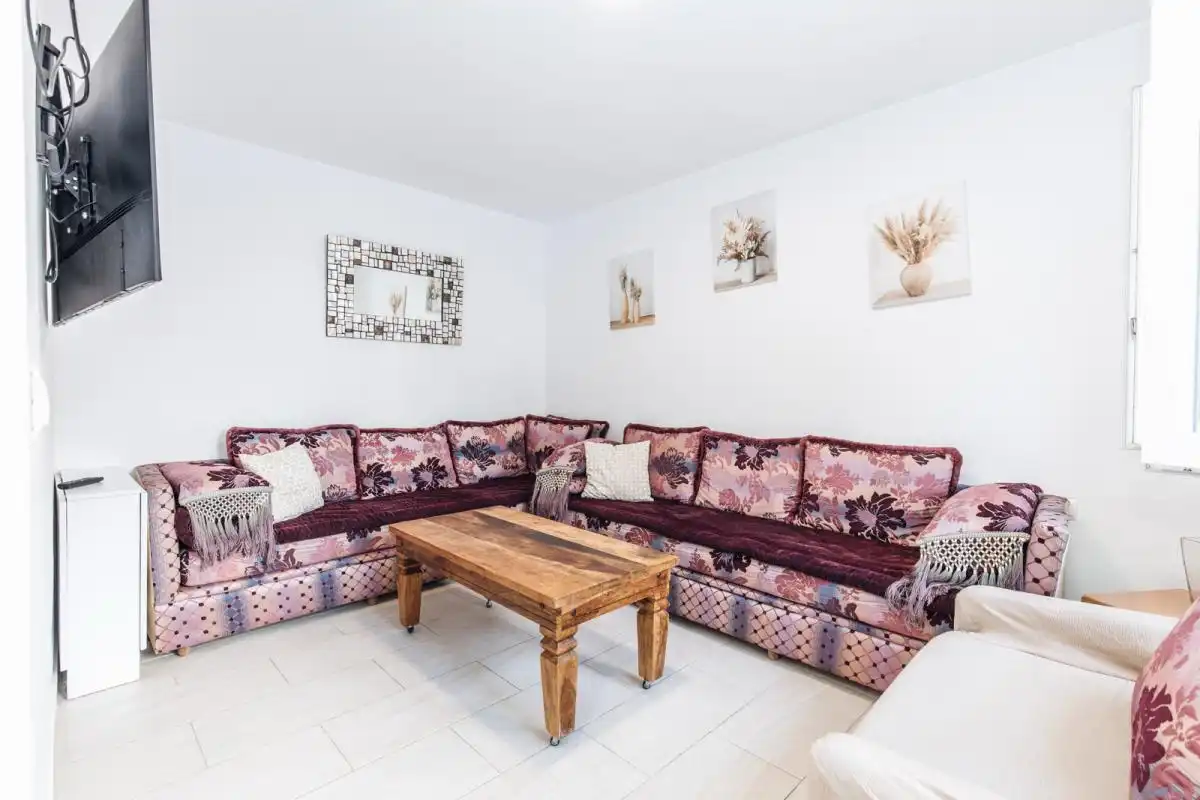 Sala de estar de Planta baja en venta en Sant Josep de sa Talaia con Aire acondicionado, Calefacción y Jardín privado