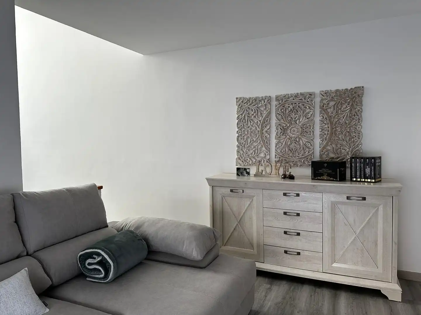 Sala de estar de Casa o chalet en venta en Calafell con Aire acondicionado, Calefacción y Jardín privado