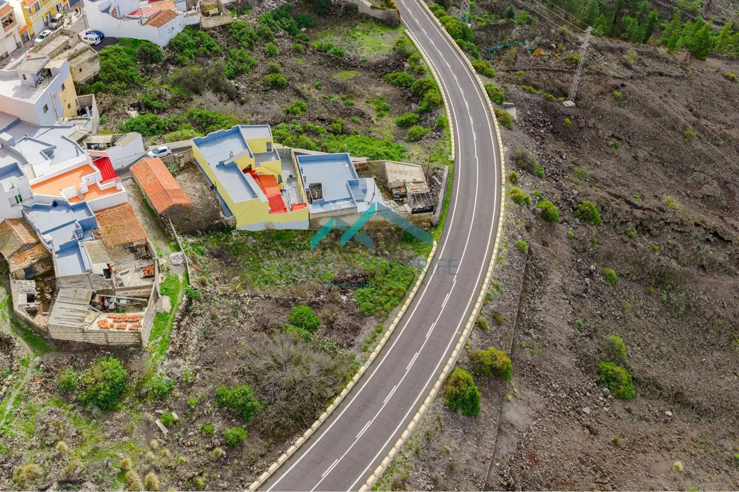 Vista exterior de Residencial en venda en Santiago del Teide