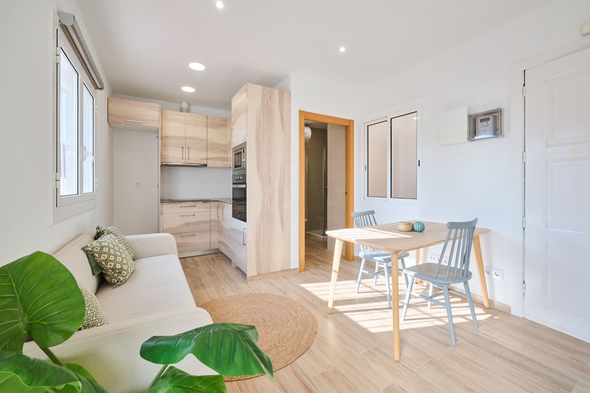 Bedroom of Flat for sale in  Barcelona Capital  with Heating, Parquet flooring and Terrace