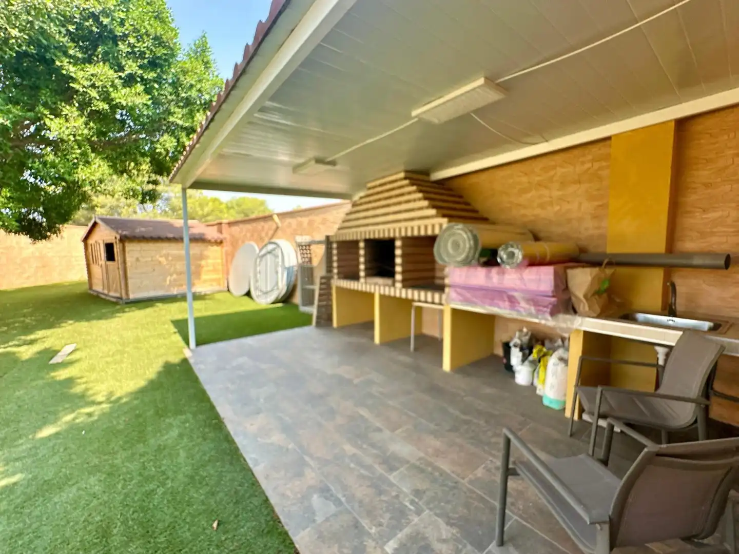 Terrassa de Casa o xalet en venda en Alicante / Alacant amb Aire condicionat, Jardí privat i Terrassa
