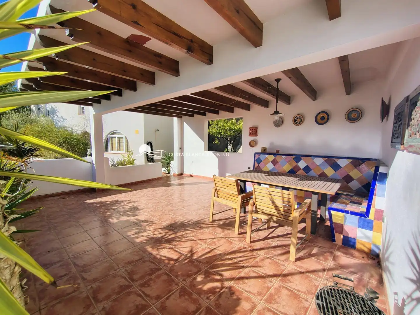Terrassa de Casa o xalet en venda en Villajoyosa / La Vila Joiosa amb Aire condicionat, Jardí privat i Piscina