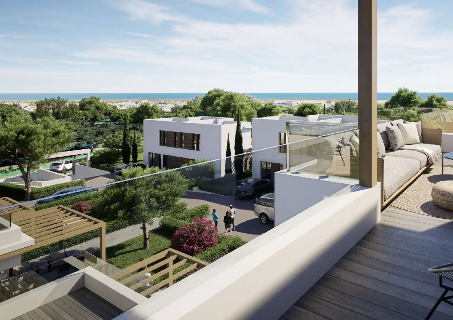 Terrassa de Casa o xalet en venda en El Rompido amb Traster i Piscina comunitària