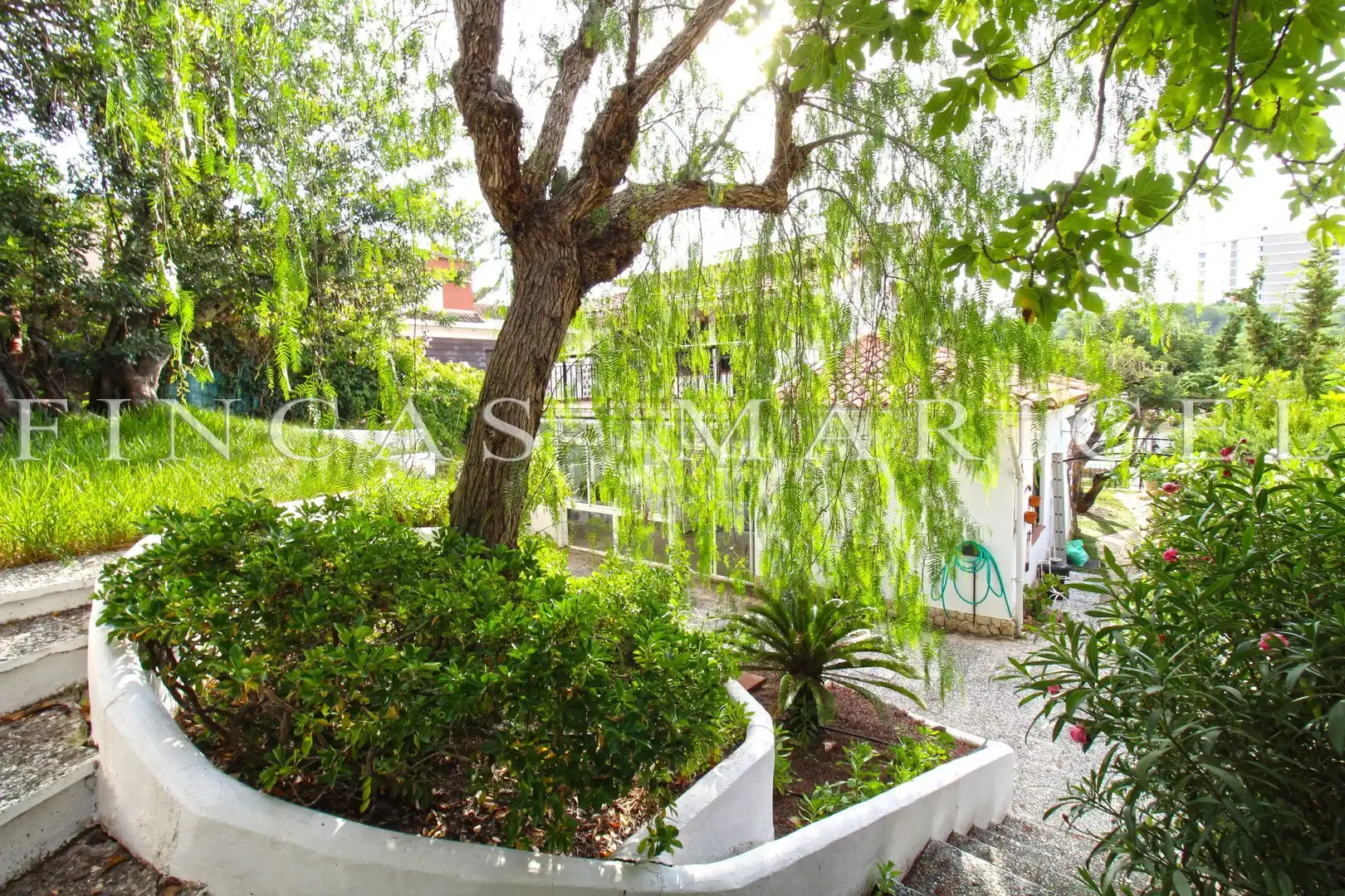 Jardín de Casa o chalet en venta en Sitges con Aire acondicionado, Calefacción y Jardín privado