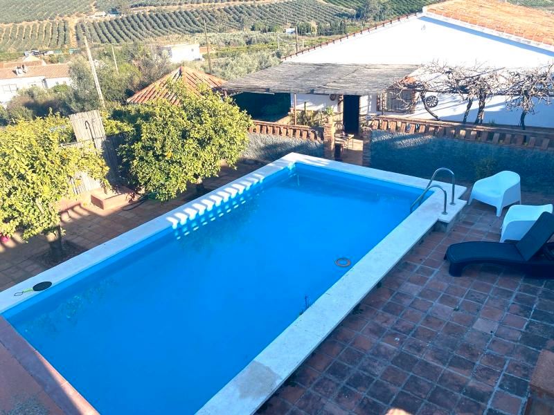 Swimming pool of Country house for sale in Álora  with Terrace and Swimming Pool