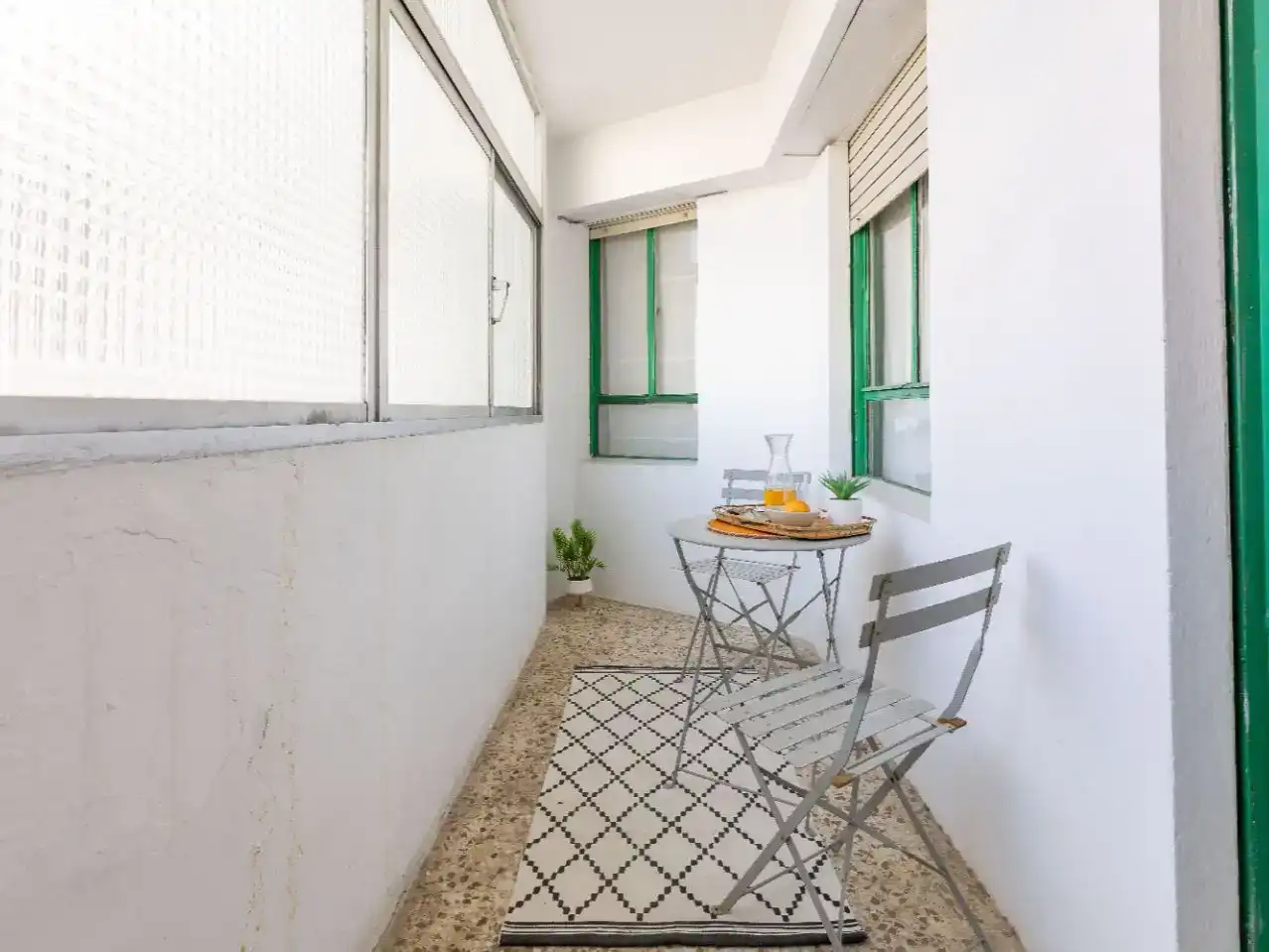 Terrasse von Wohnung zum Verkauf in  Valencia Capital mit Balkon