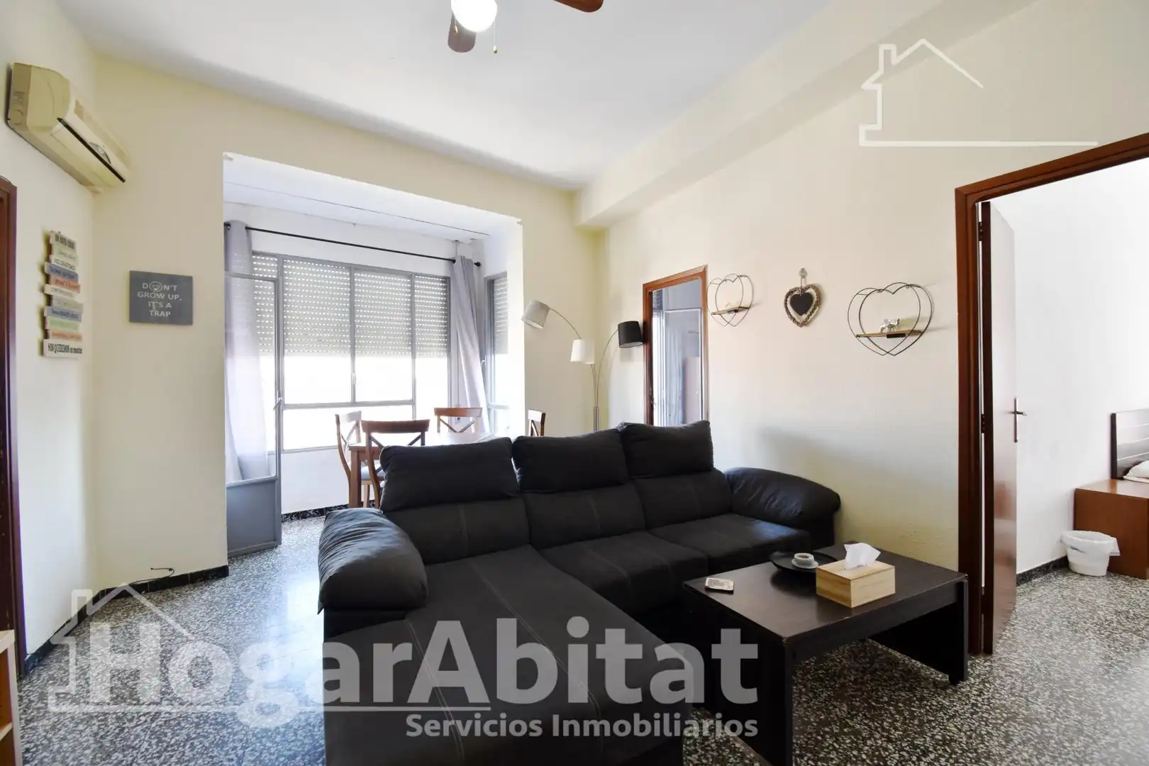 Living room of Flat for sale in Beniarjó  with Air Conditioner, Heating and Balcony