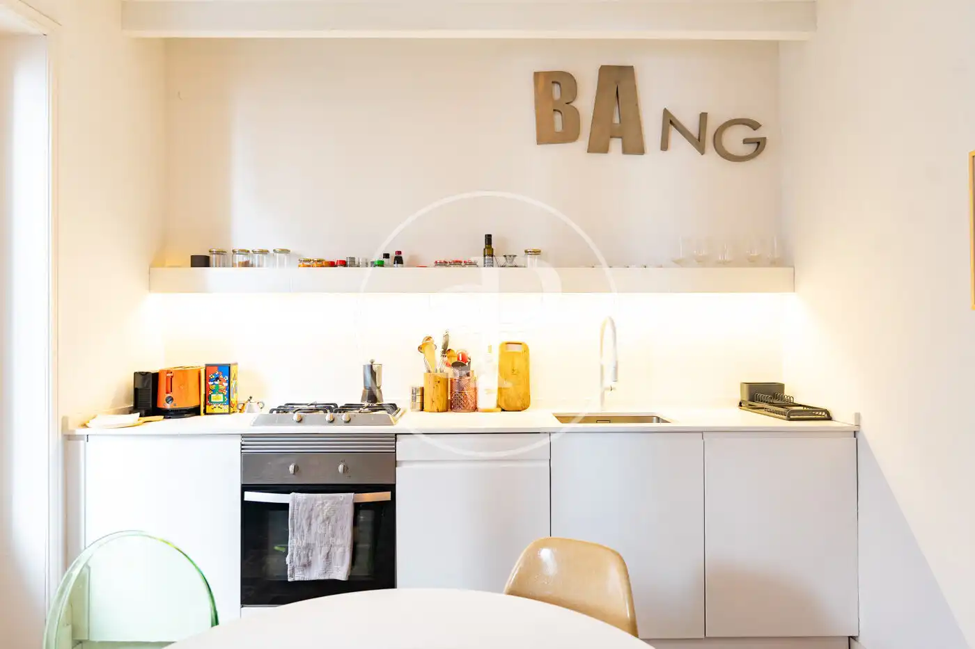 Küche von Wohnung zum Verkauf in  Palma de Mallorca mit Heizung, Abstellraum und Balkon