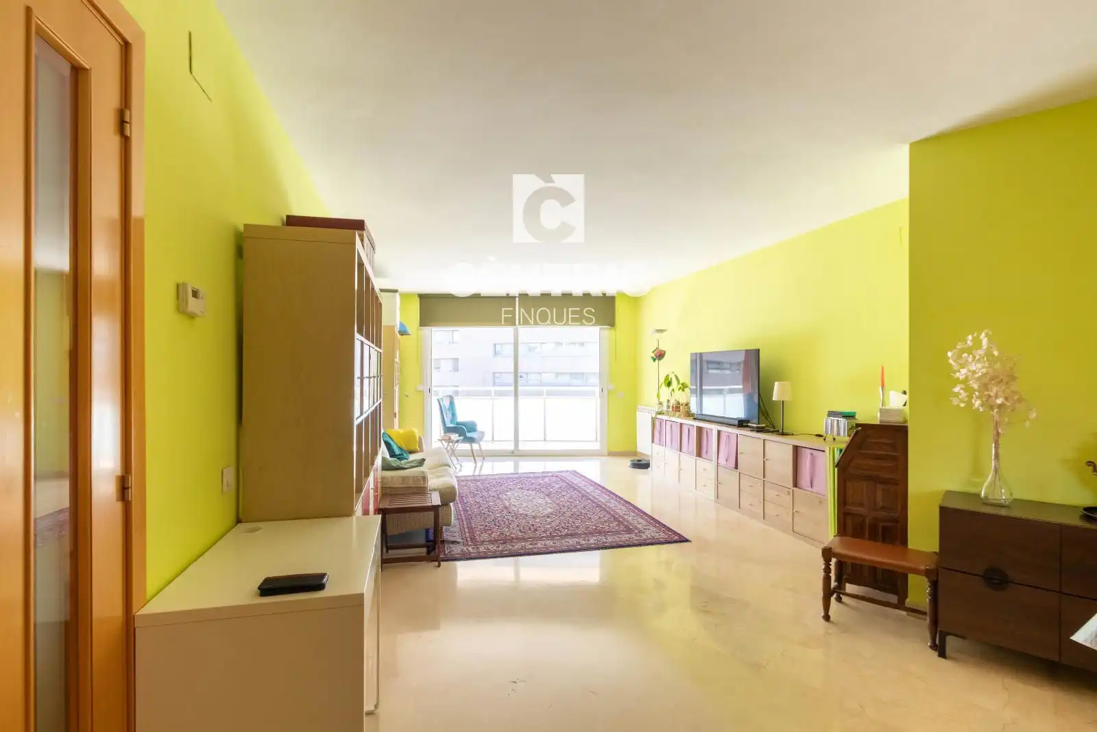 Living room of Flat for sale in Terrassa  with Heating and Terrace