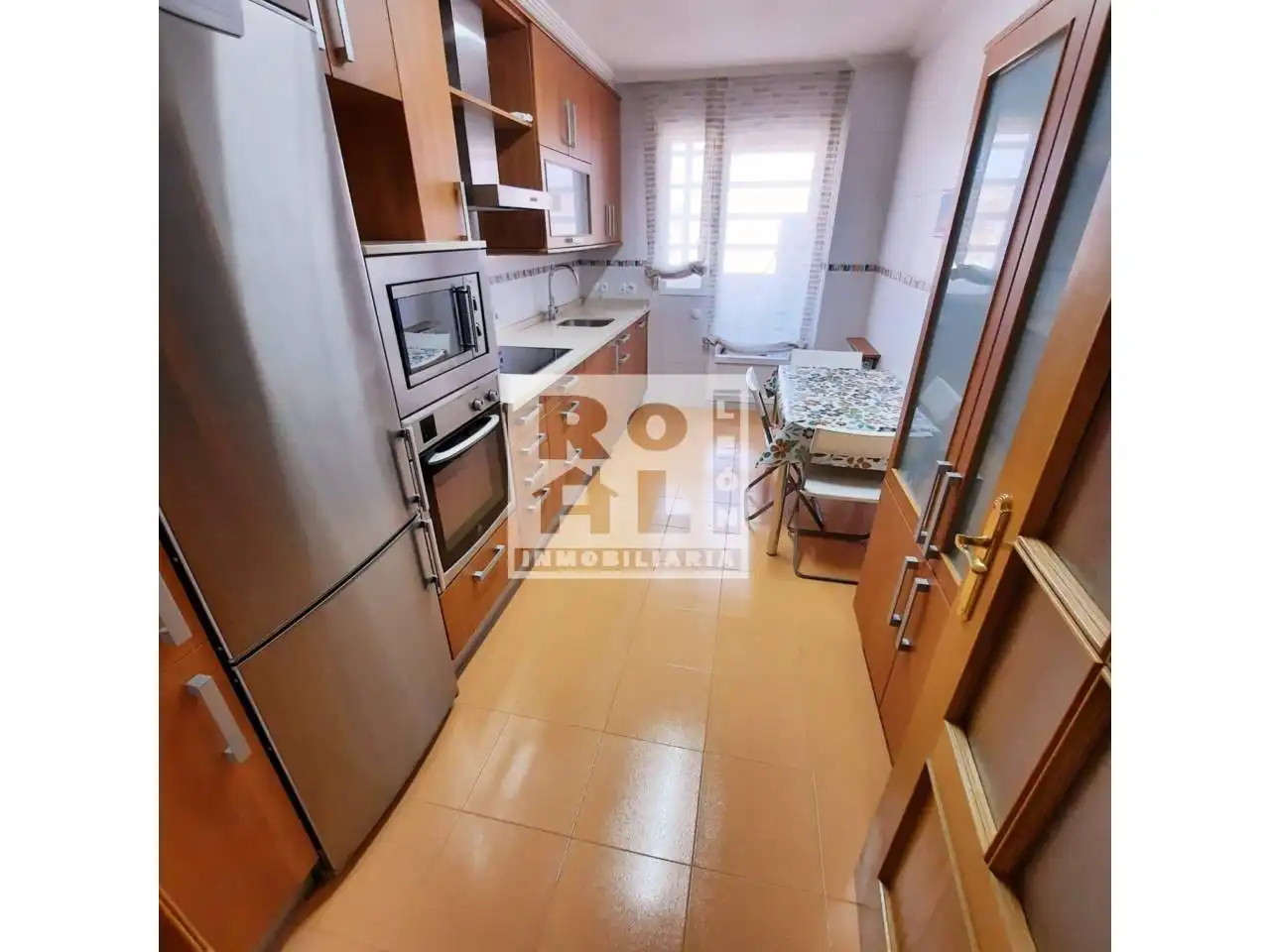 Kitchen of Flat for sale in León Capital   with Heating, Terrace and Storage room