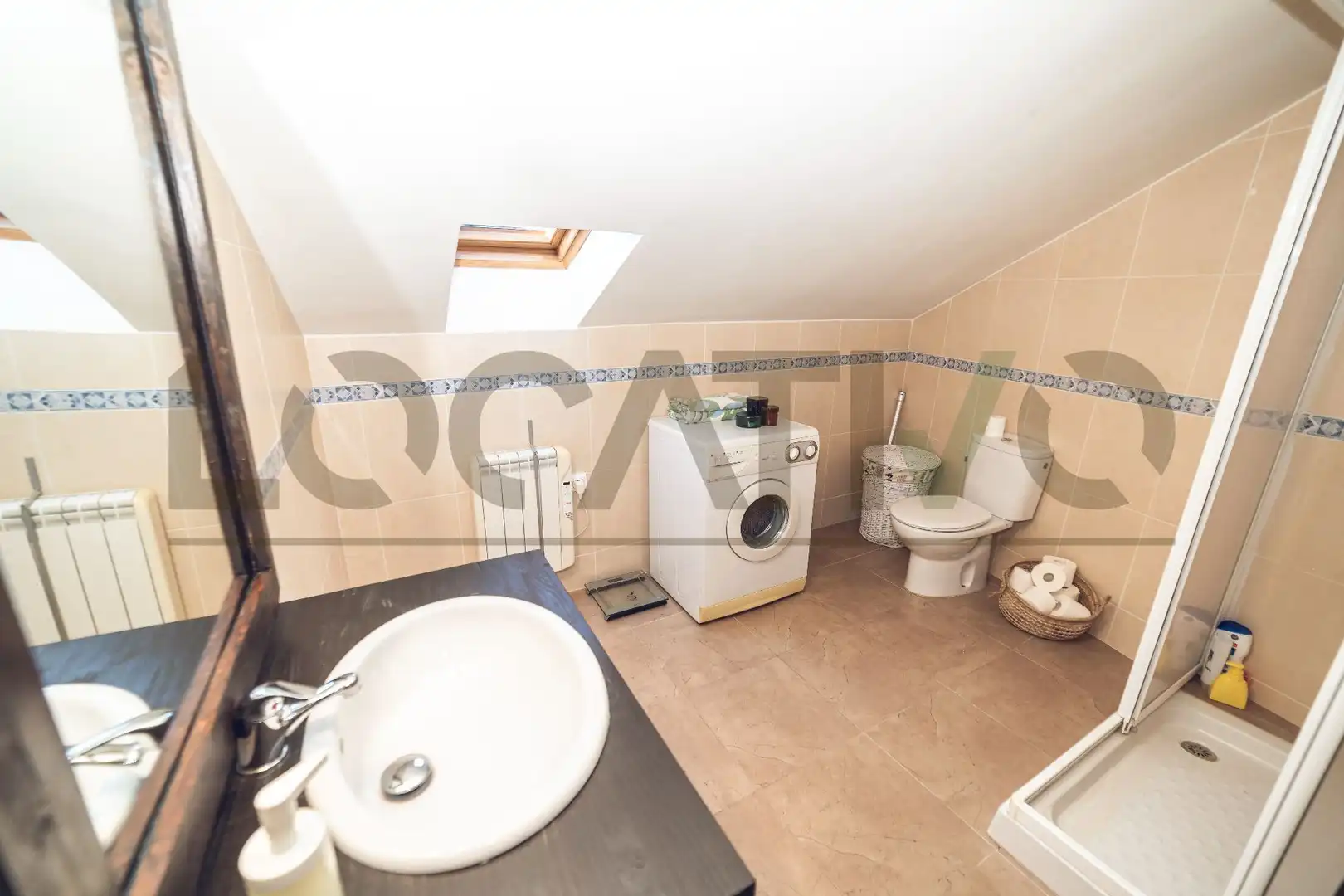 Bathroom of Flat for sale in Villanueva de la Vera  with Air Conditioner and Heating