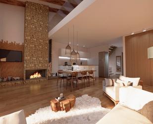 Sala d'estar de Àtic en venda en Alcalá de la Selva amb Terrassa i Balcó
