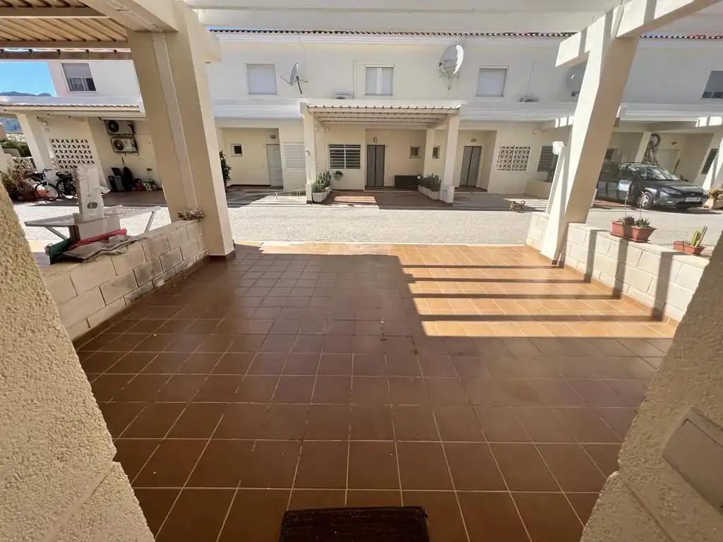 Terraza de Casa adosada de alquiler en Els Poblets con Aire acondicionado, Calefacción y Jardín privado