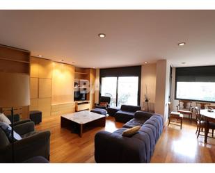 Living room of Flat to rent in Vic  with Heating, Parquet flooring and Terrace