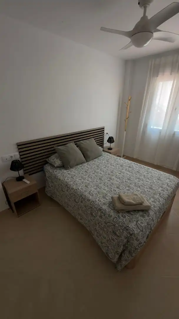 Bedroom of Apartments for rent in Benalmádena  with Air Conditioner, Heating and Storage room