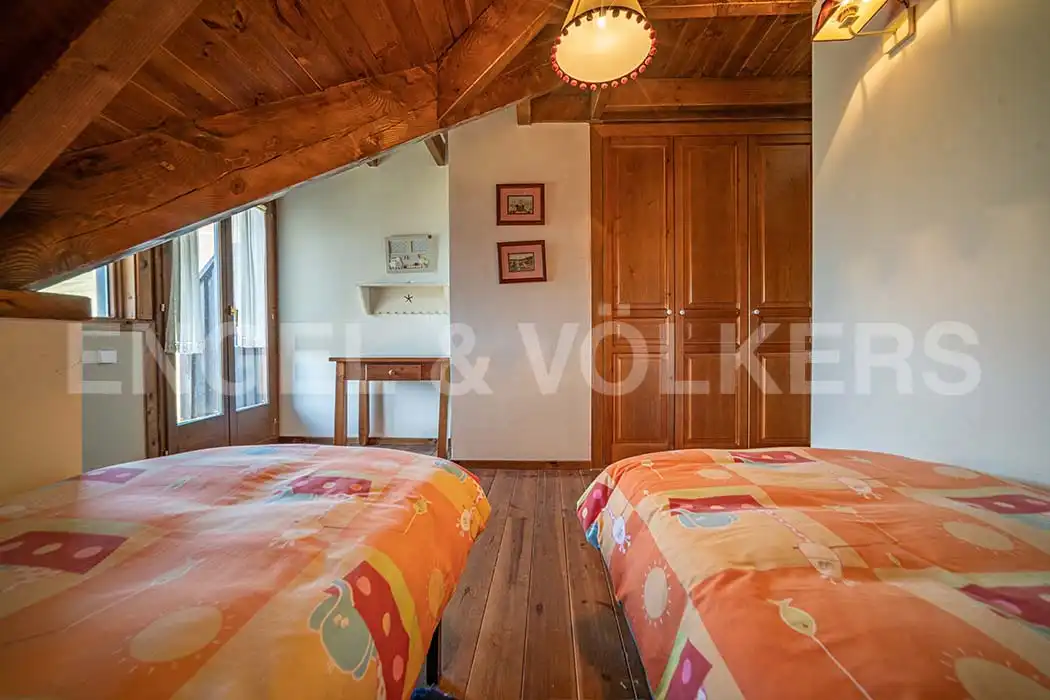 Dormitori de Casa adosada en venda en Naut Aran amb Calefacció, Moblat i Forn