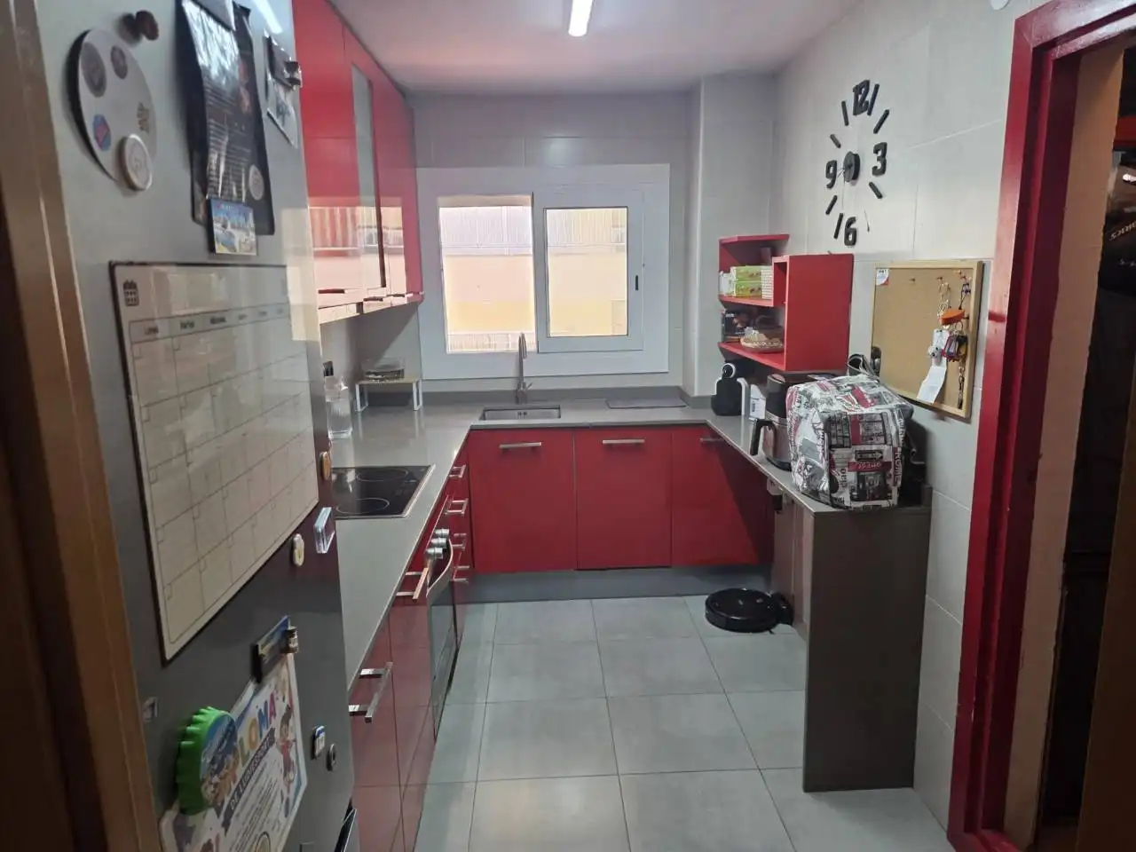 Küche von Wohnung zum Verkauf in Cubelles mit Heizung, Parkett und Abstellraum