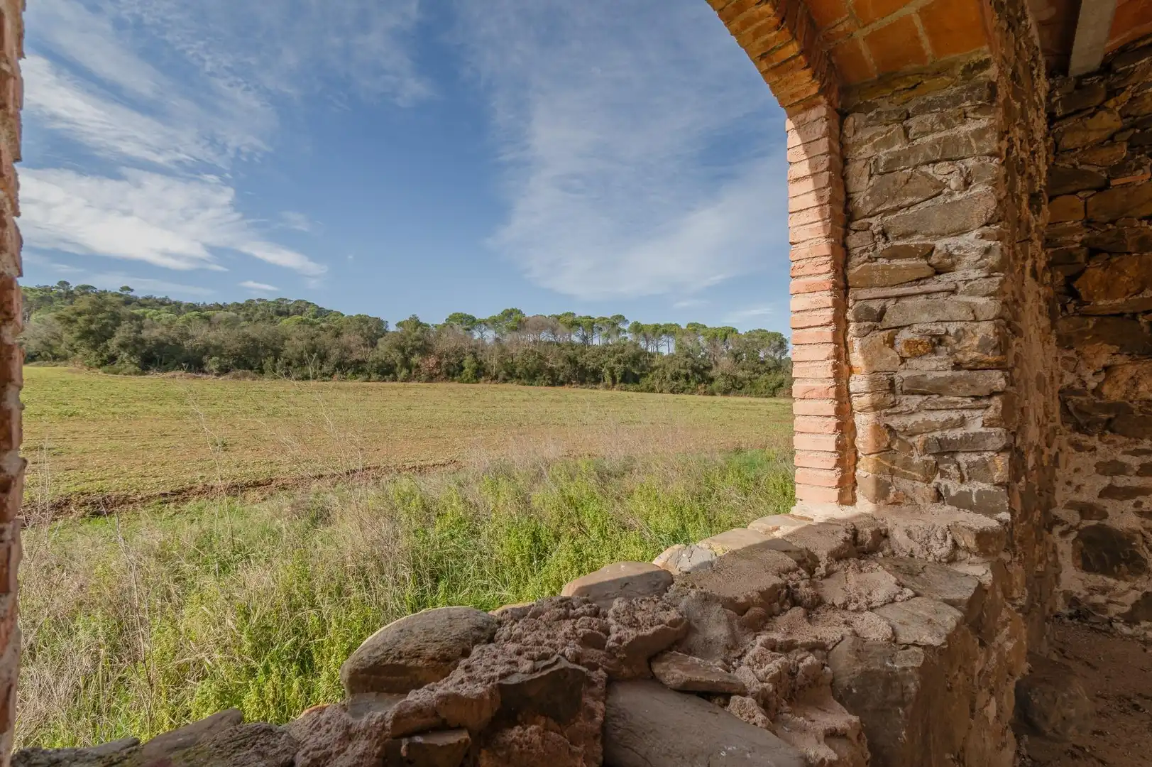 Vista exterior de Finca rústica en venda en Cruïlles, Monells I Sant Sadurní de L'Heura