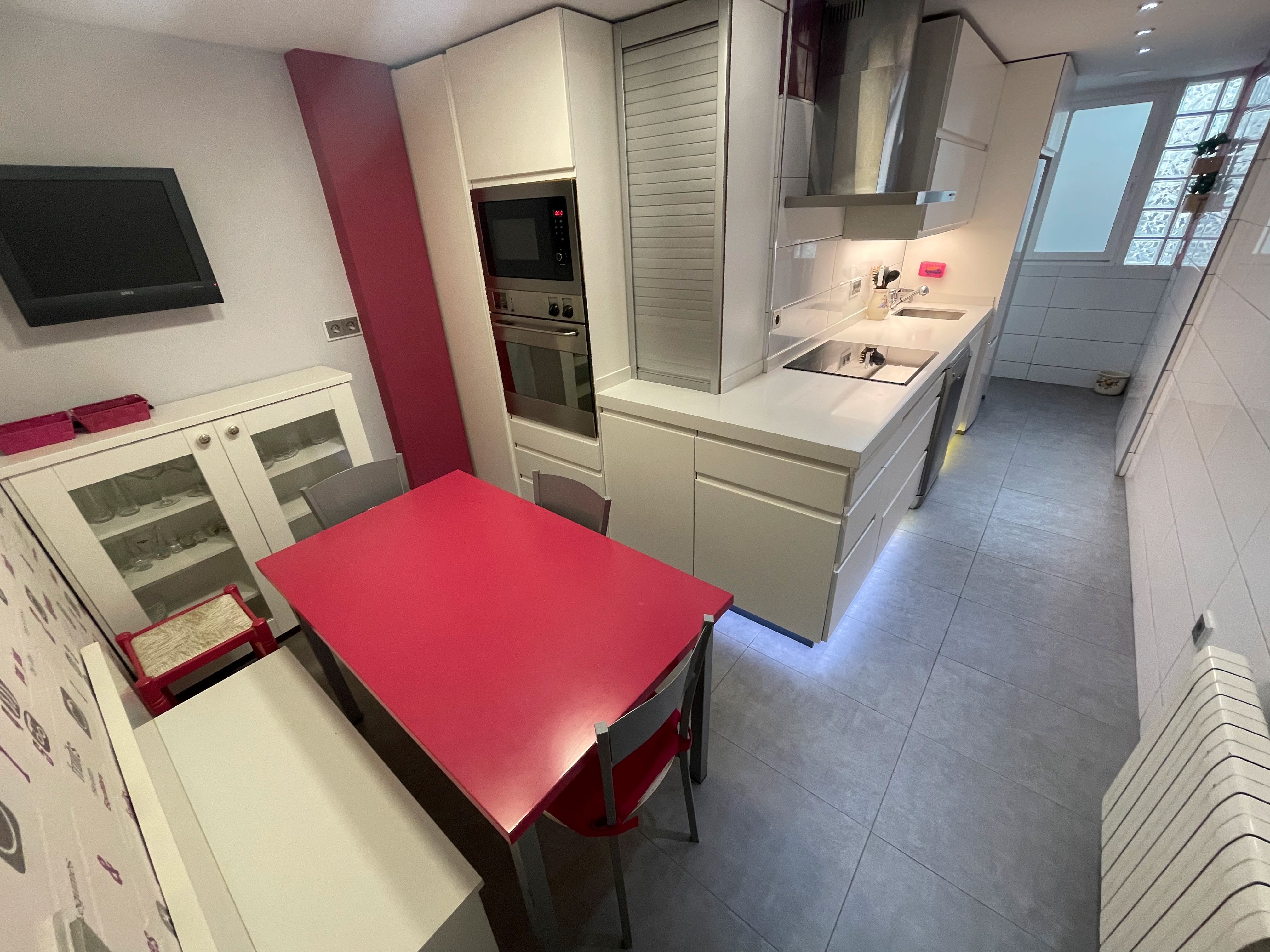 Kitchen of Flat to rent in  Jaén Capital  with Air Conditioner, Heating and Terrace