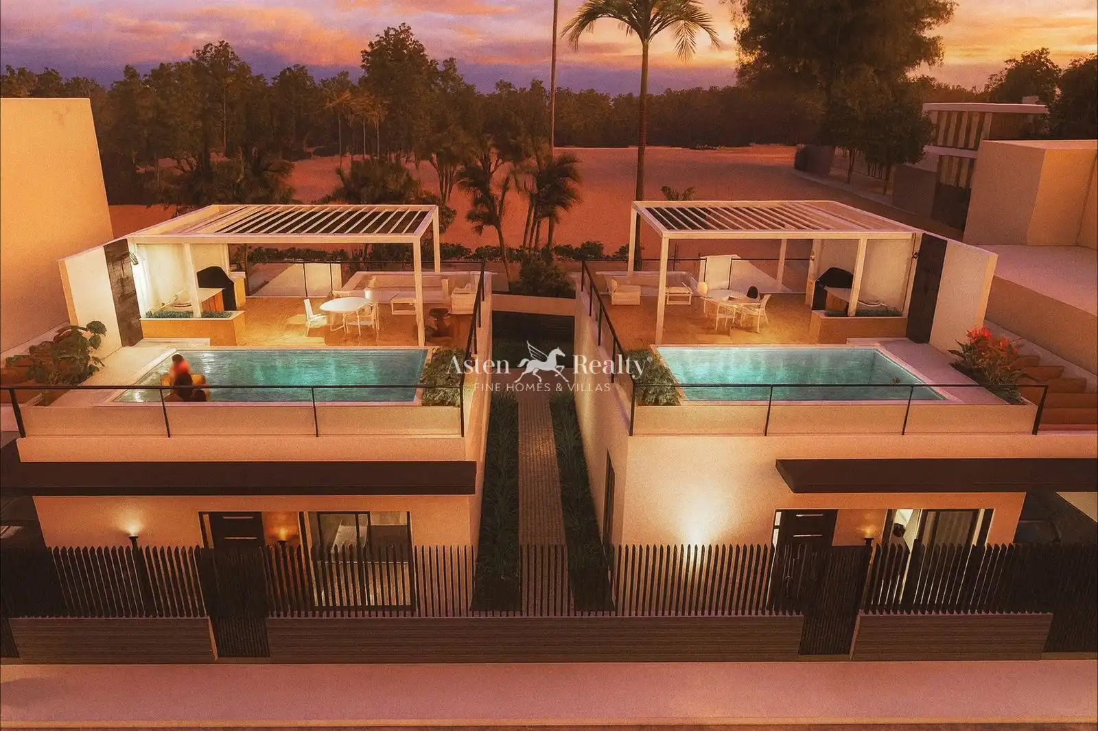 Chalet con piscina en venta en La Libertad 42