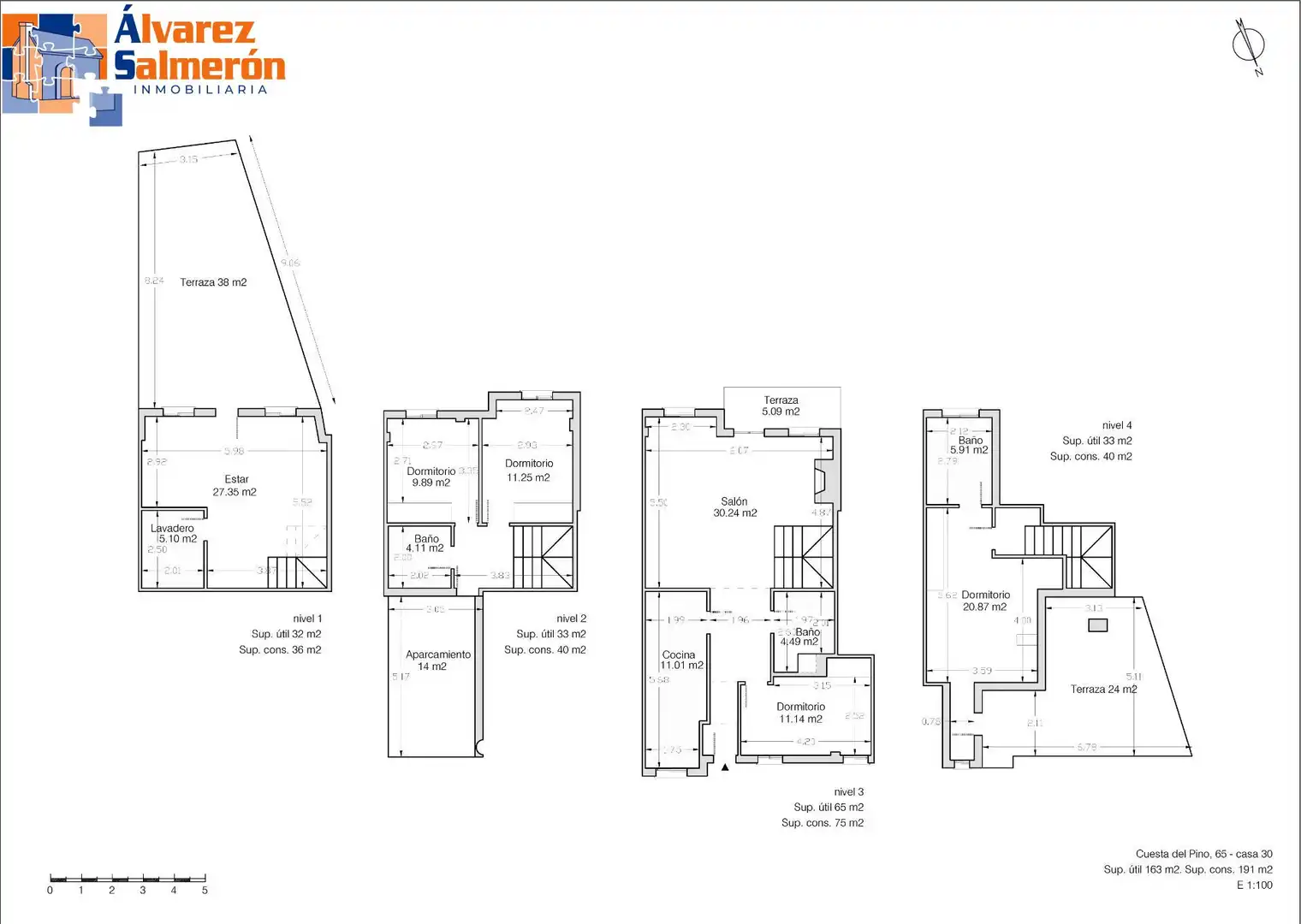Detached homes for sale in Granada  with Air Conditioner, Heating and Private garden