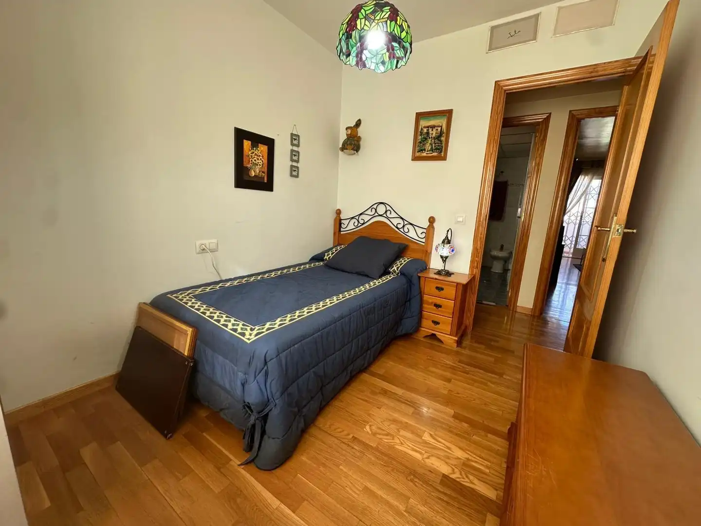 Bedroom of Flat for sale in Murcia  with Air Conditioner, Private garden and Storage room