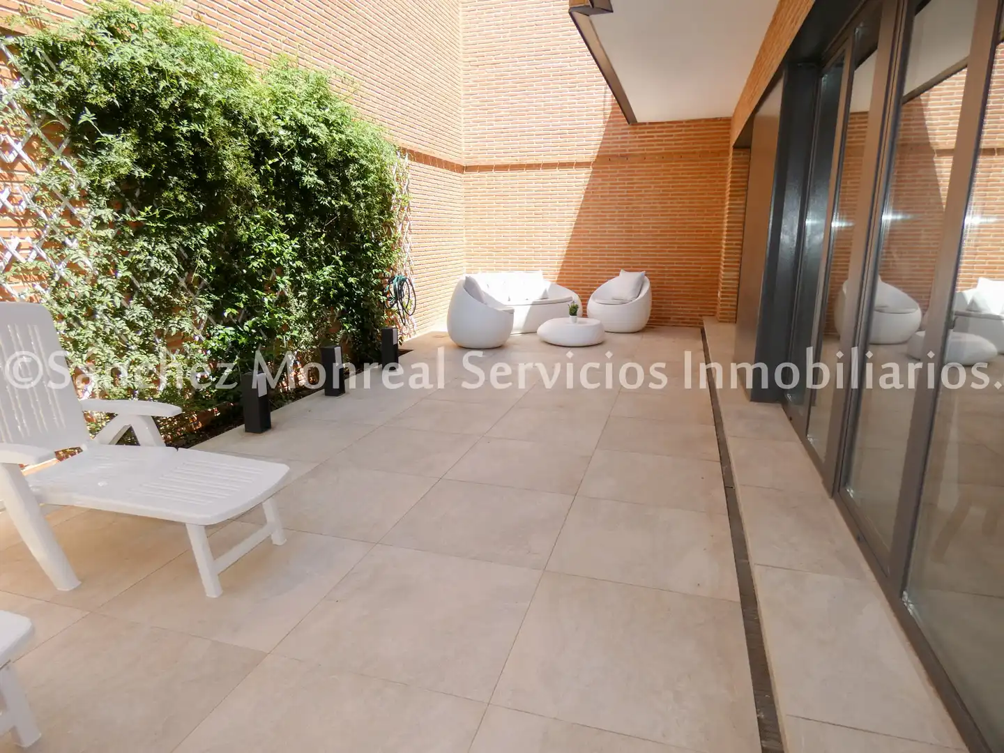 Terraza de Casa o chalet en venta en Alcázar de San Juan con Aire acondicionado, Calefacción y Jardín privado