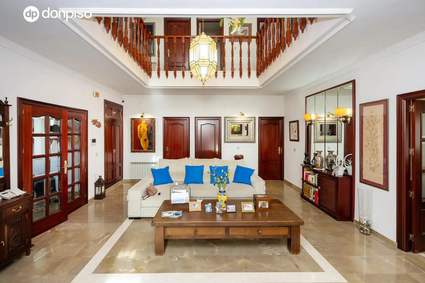 Sala de estar de Casa o chalet en venta en Atarfe con Calefacción, Jardín privado y Terraza