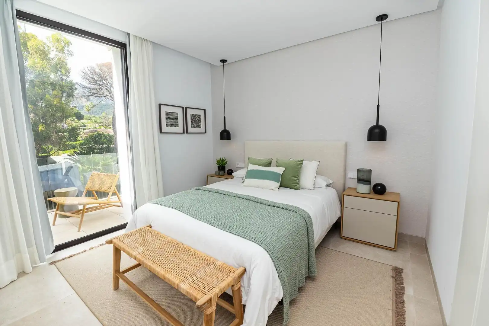 Habitación de Casa o chalet en venta en Marbella con Aire acondicionado, Jardín privado y Terraza