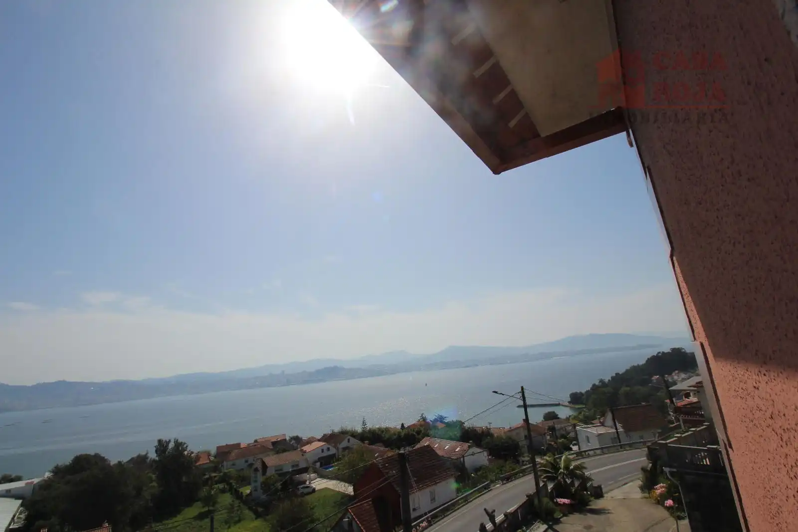 Vista exterior de Casa o xalet en venda en Moaña amb Calefacció, Terrassa i Traster