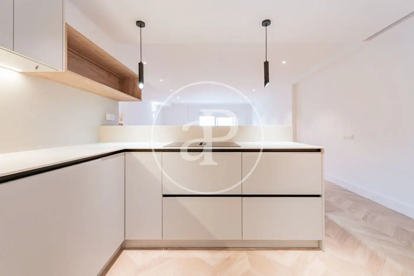 Cocina de Piso de alquiler en Madrid con Aire acondicionado, Calefacción y Se aceptan mascotas