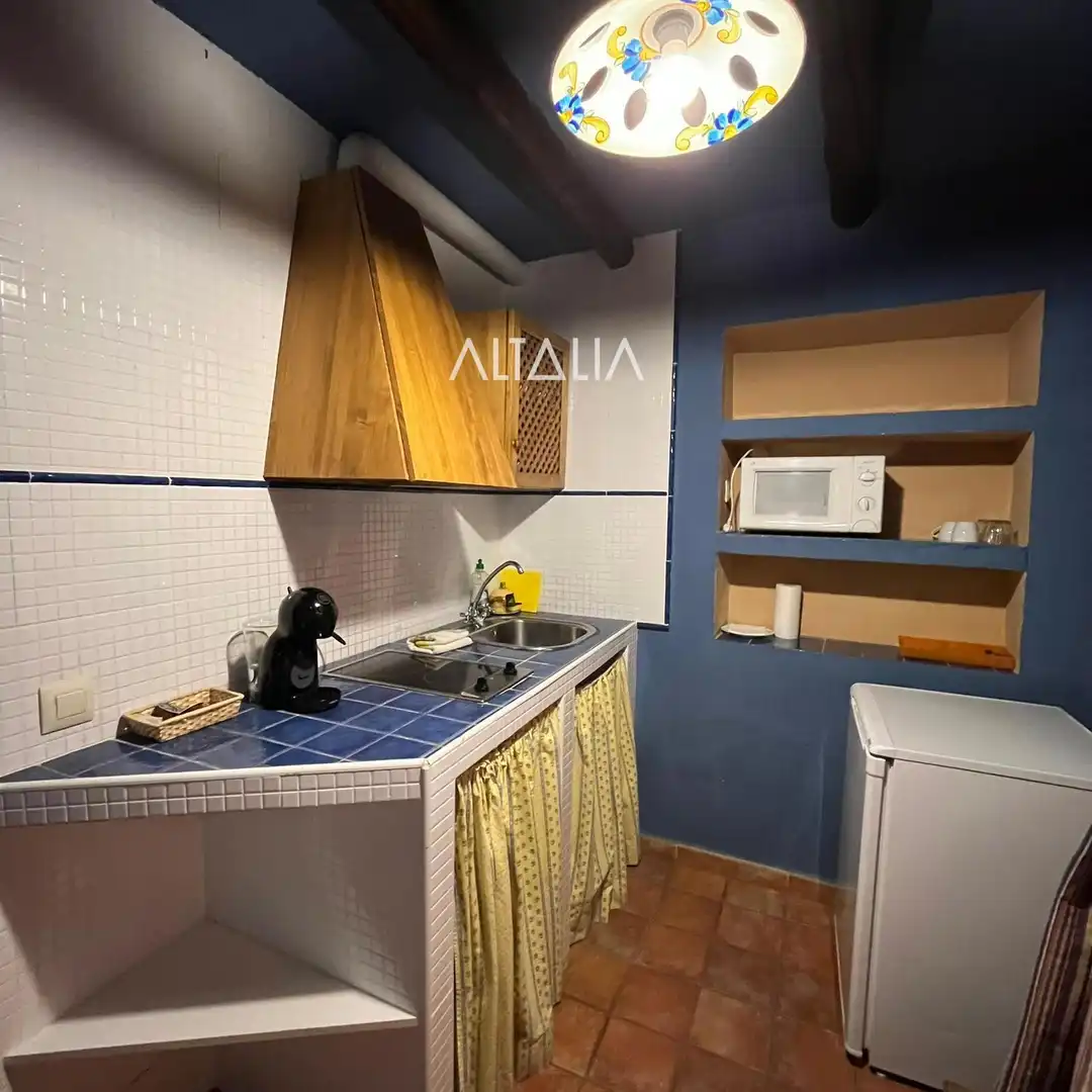Cocina de Casa o chalet en venta en Villar de Olalla con Terraza y Amueblado