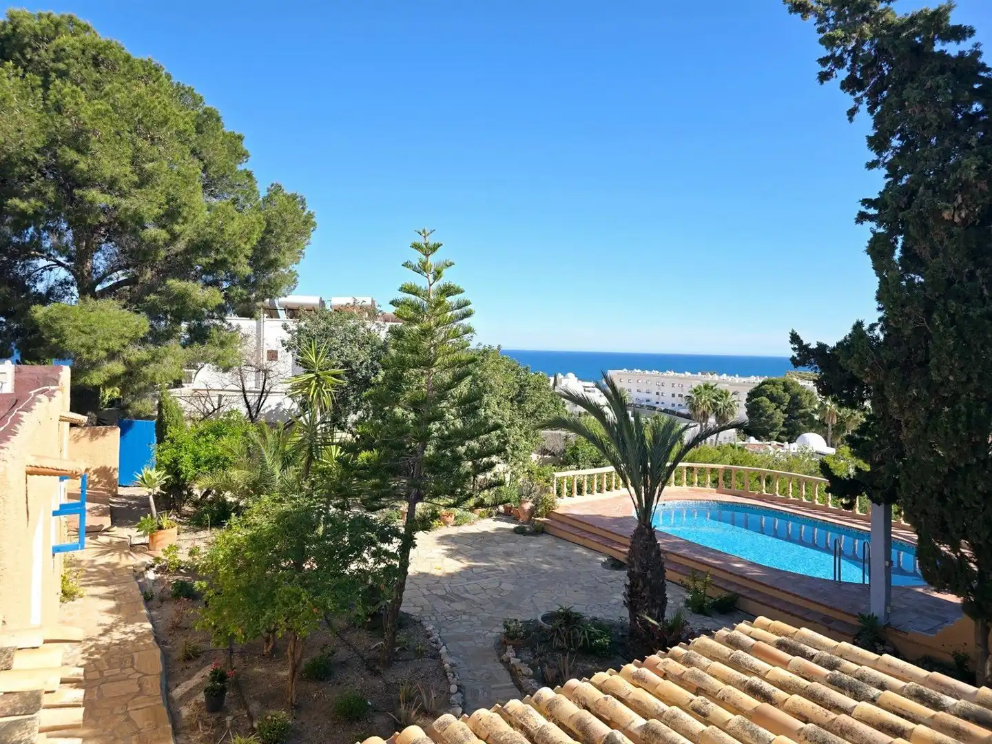 Jardín de Casa o chalet en venta en Mojácar con Aire acondicionado, Terraza y Trastero