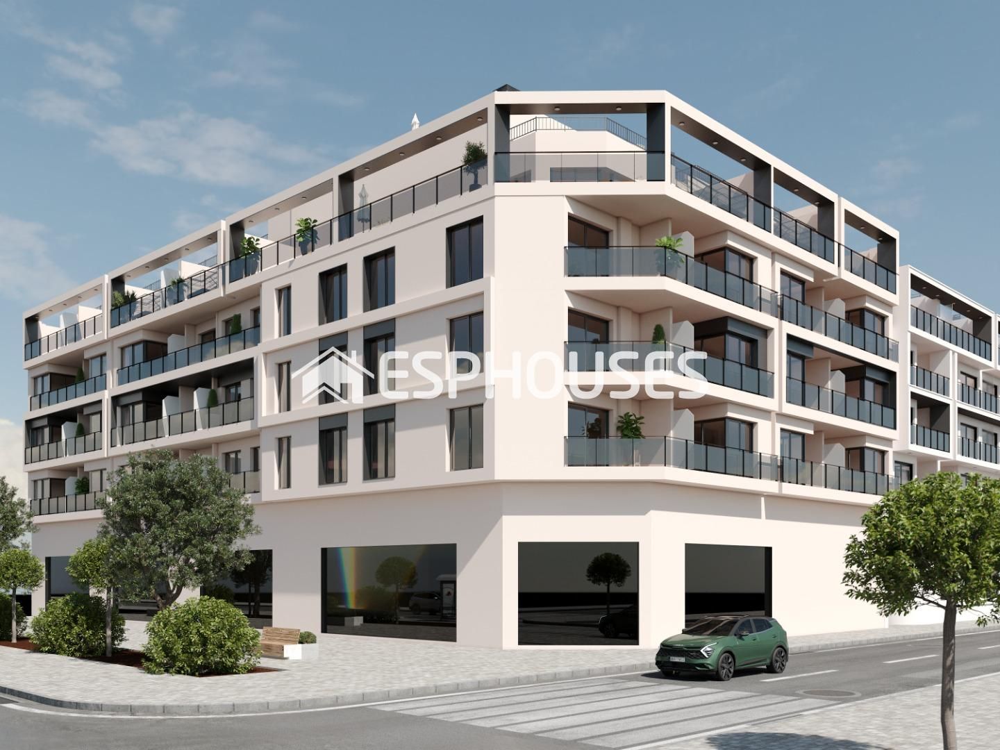Exterior view of Flat for sale in Alicante / Alacant  with Terrace, Balcony and Community pool