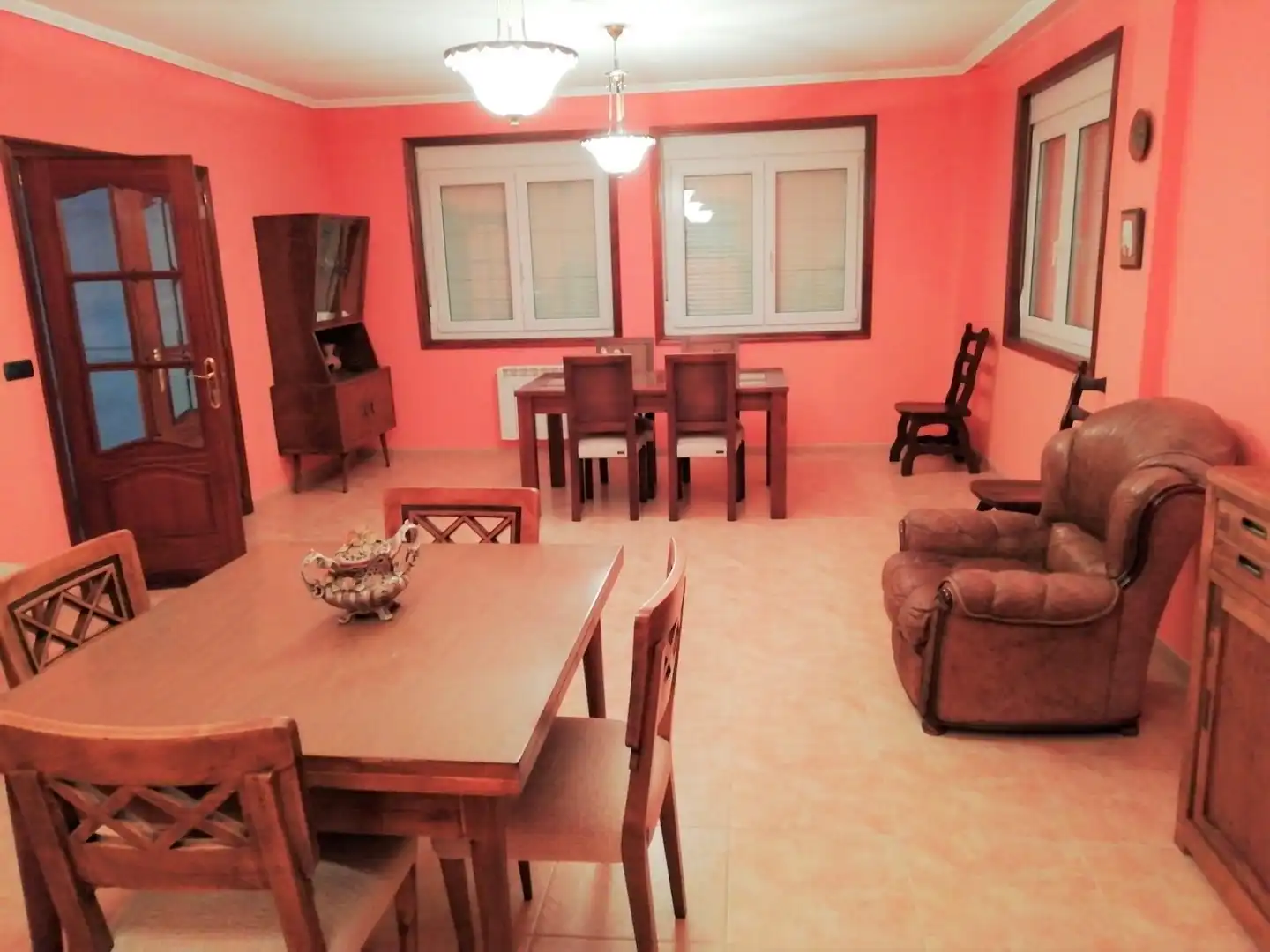 Comedor de Casa o chalet en venta en Culleredo con Jardín privado, Parquet y Horno