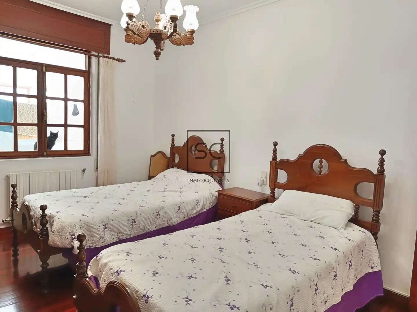 Bedroom of Houses for sale in Narón  with Heating, Private garden and Terrace