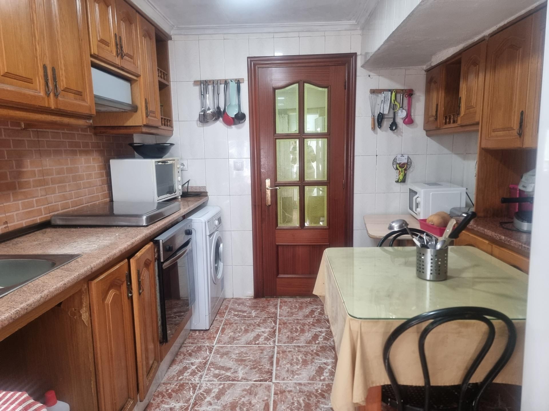 Kitchen of Flat for sale in  Valencia Capital  with Balcony