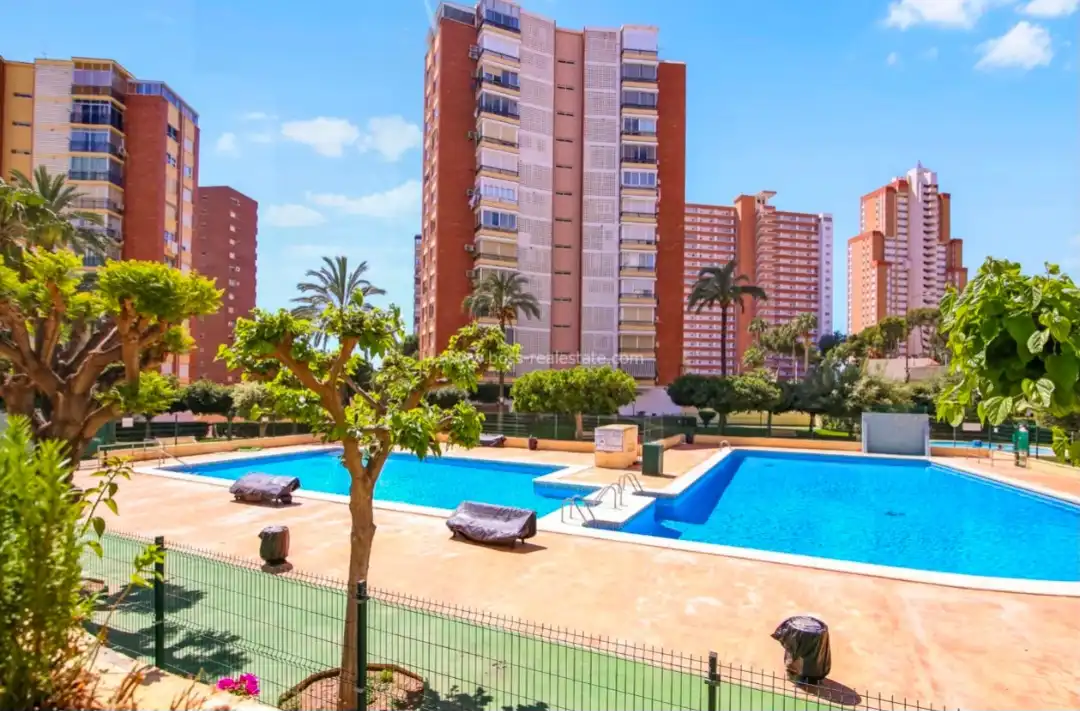 Exterior view of Flat for sale in Benidorm  with Furnished