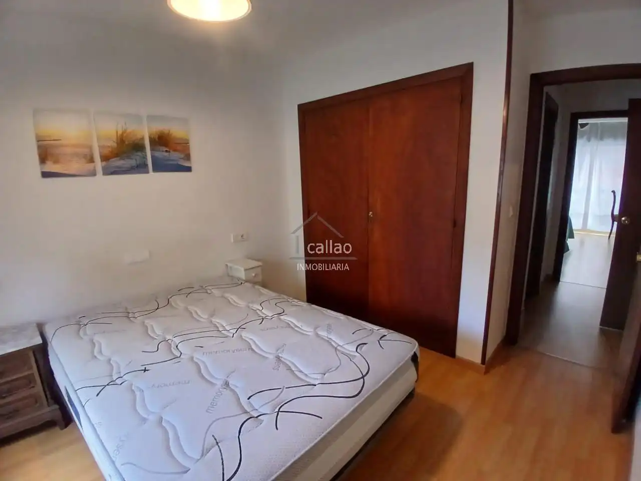 Bedroom of Flat for rent in Ferrol  with Terrace and Furnished
