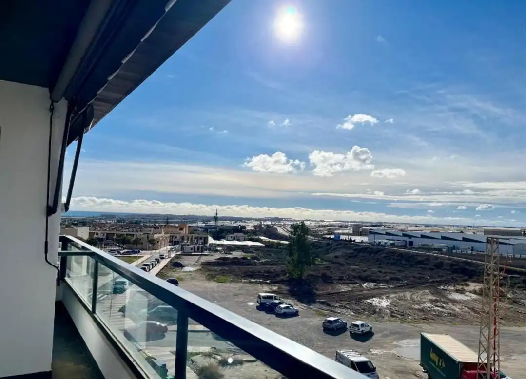 Terrasse von Wohnung zum Verkauf in Roquetas de Mar mit Klimaanlage, Heizung und Terrasse