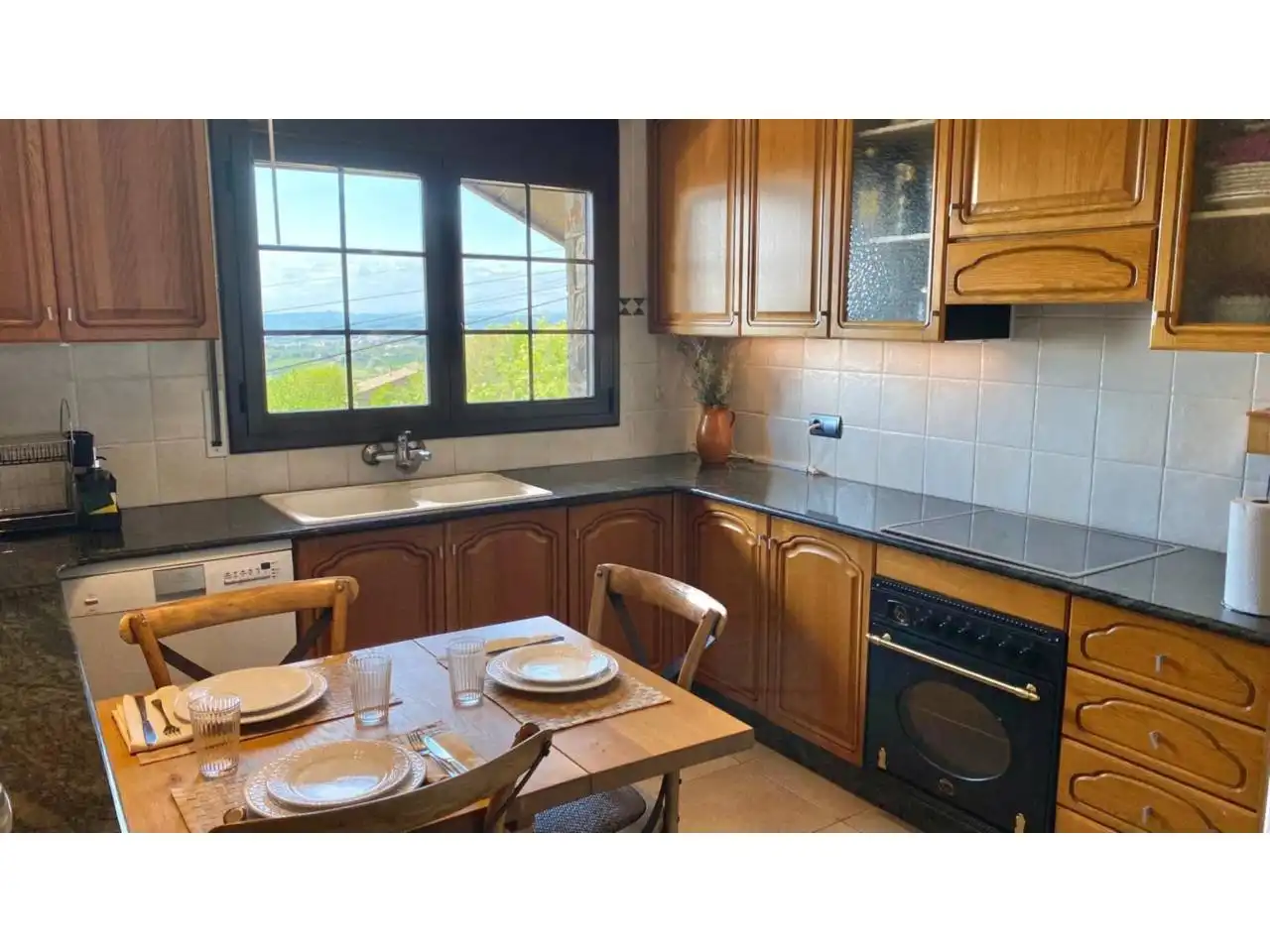 Kitchen of Attic for sale in Berga  with Terrace, Furnished and Balcony