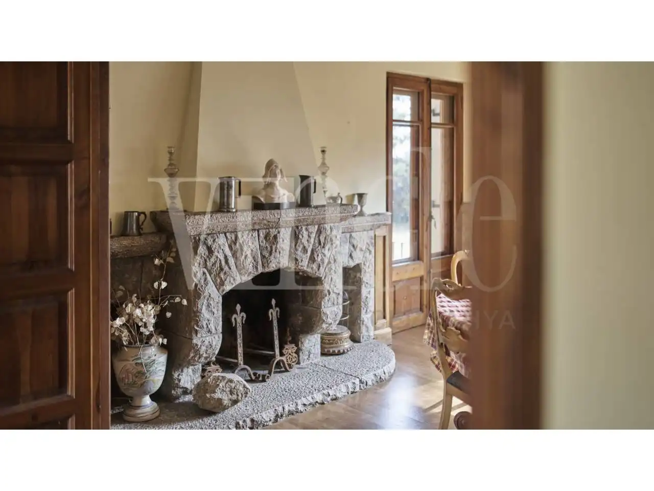 Living room of Houses for sale in Puigcerdà  with Heating, Private garden and Parquet flooring