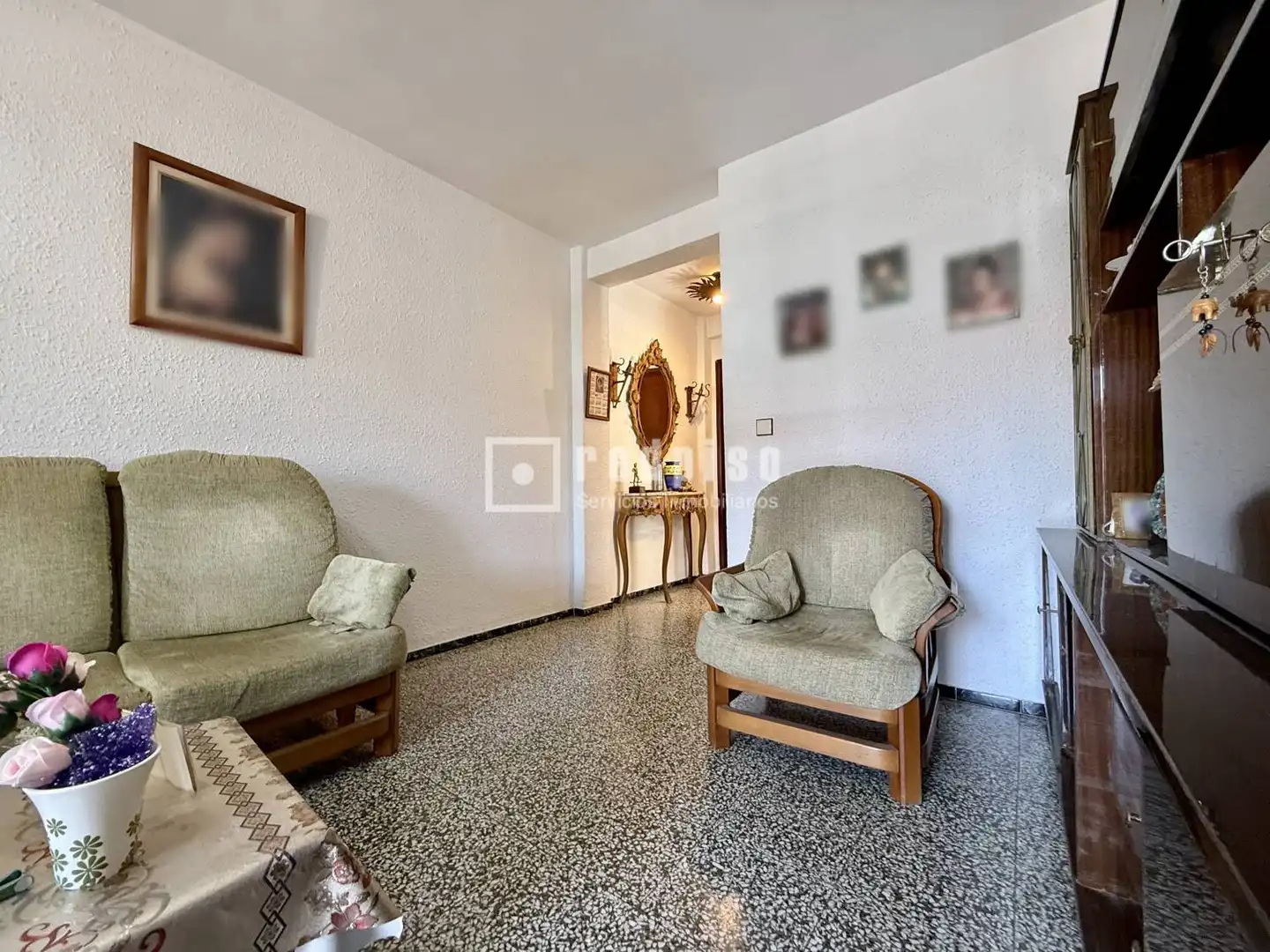 Sala de estar de Piso en venta en Málaga con Aire acondicionado, Calefacción y Terraza