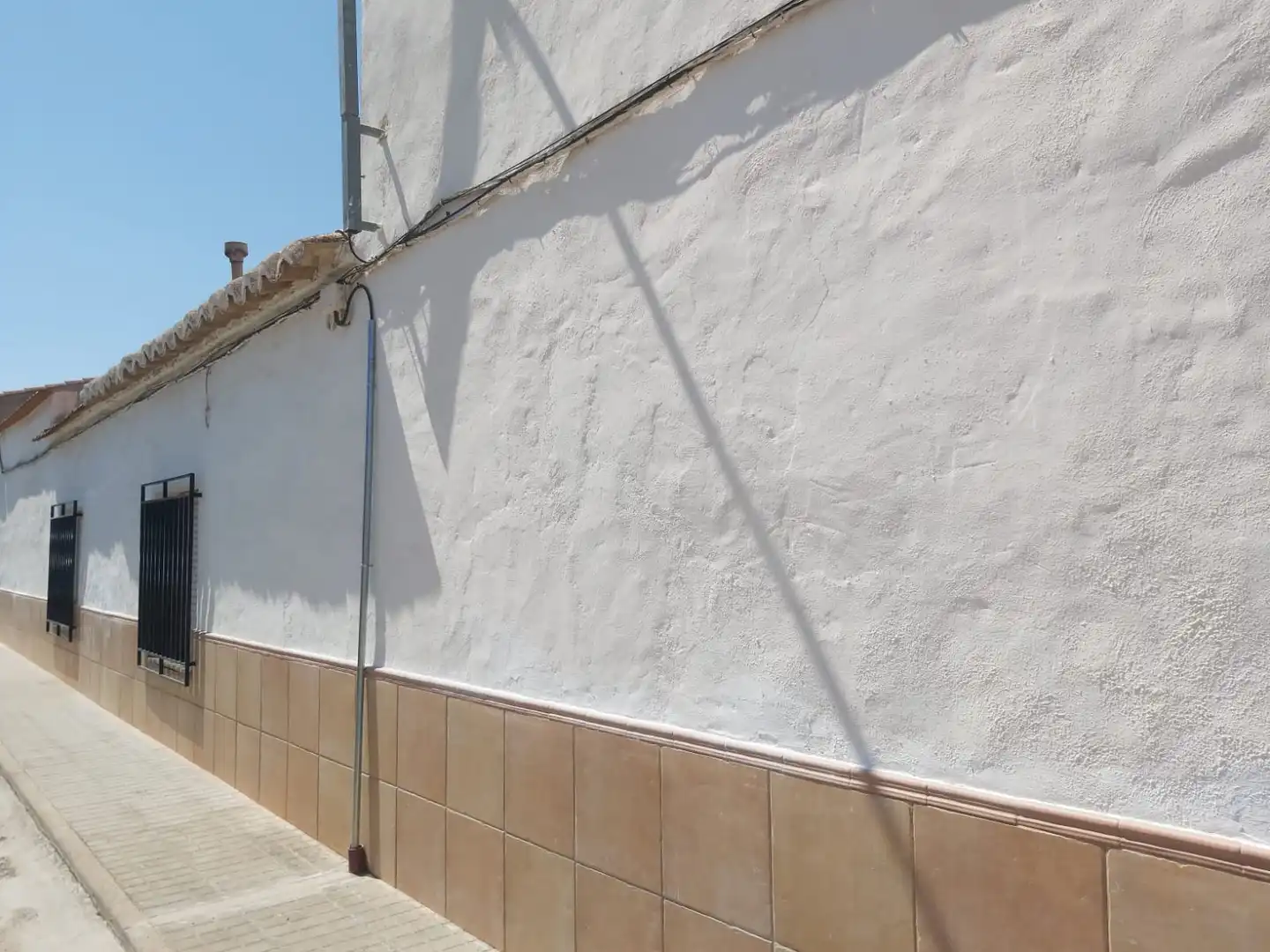 Vista exterior de Casa o chalet en venta en Torralba de Calatrava con Aire acondicionado, Calefacción y Terraza